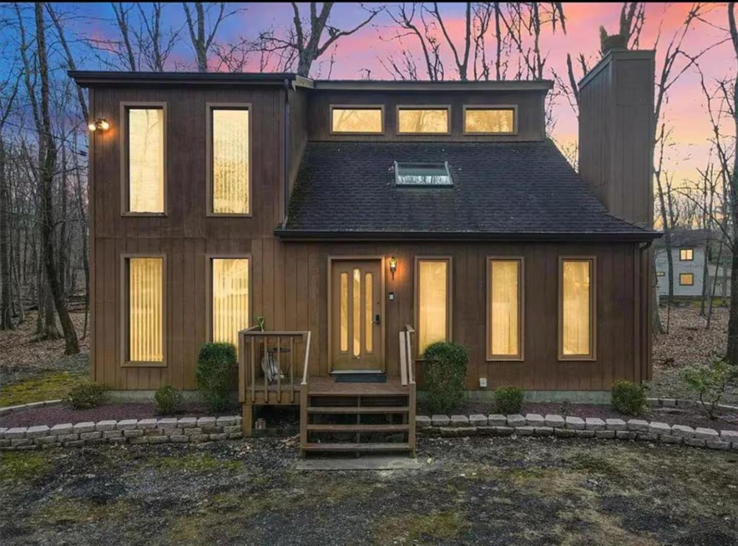 Cozy Cabin At Poconos With Hot Tub And Fire Pit East Stroudsburg Buitenkant foto